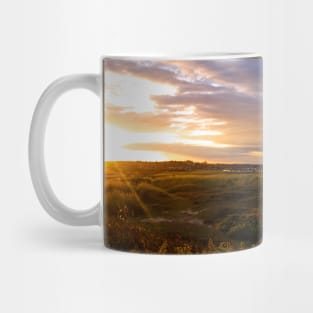 Hengistbury Head Rolling Hills Photo Mug